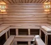 Сибирская баня на дровах