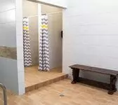 Сибирская баня на дровах