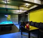 Гостиная с бильярдом