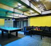 Бильярд в гостиной