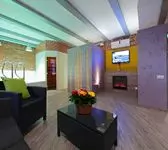 Гостиная с камином