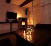 камин в гостиной