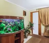 Комната отдыха с аквариумом