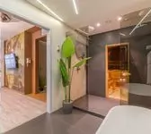 Вход в сауну