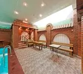 место отдыха у бассейна