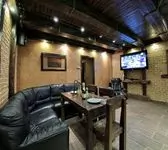 гостиная, телевизор, массажное кресло