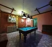 гостиная с бильярдом
