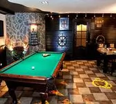 гостиная, бильярд