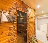 вход в сауну